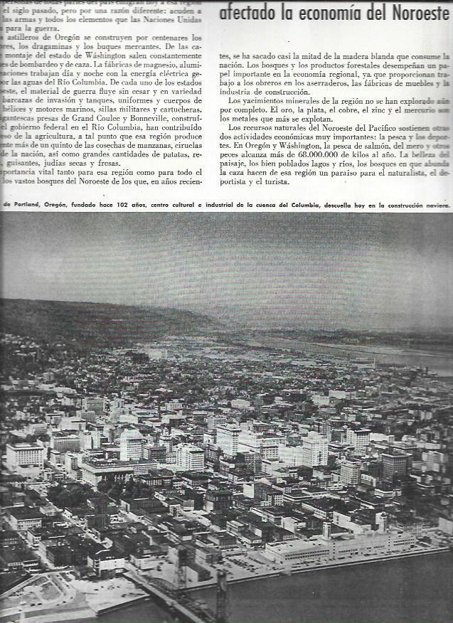 LAMINA 38663: Puerto de Portland en Oregon