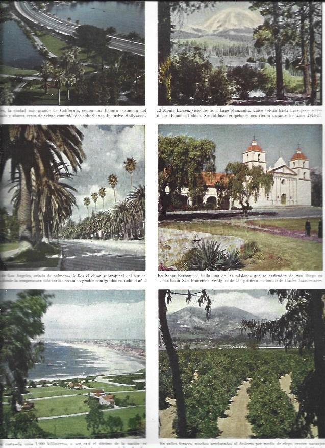 LAMINA 38623:  Vistas de Los Angeles y costa de California