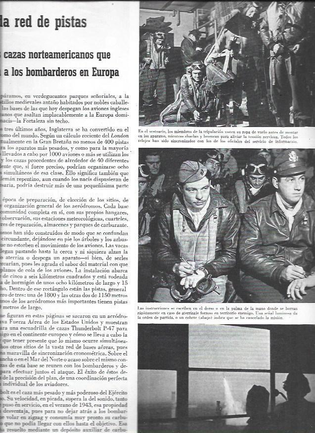 LAMINA 38586: Tripulacion de un caza de Estados Unidos