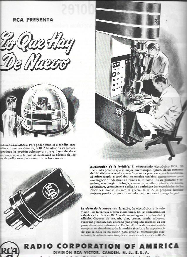 LAMINA 38569: Radio Corporation of America, publicidad