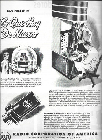LAMINA 38569: Radio Corporation of America, publicidad
