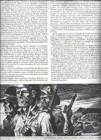 LAMINA 38567: Ilustracion de los Soldados de Wingate