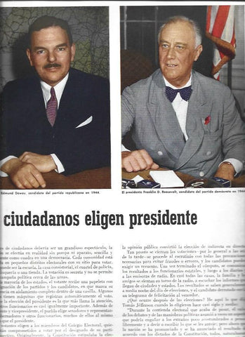 LAMINA 38621: T.E. Dewey y F. D. Roosevelt