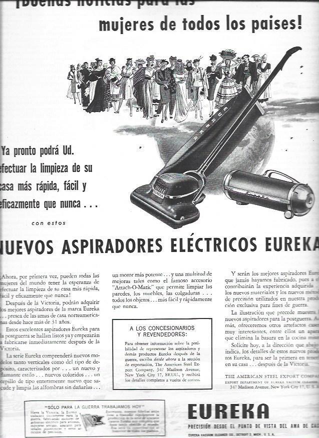 LAMINA 38615: Publicidad de electrodomesticos Eureka