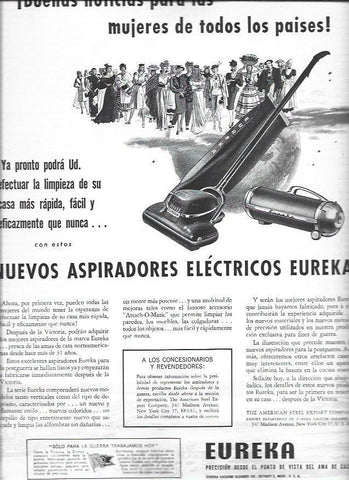 LAMINA 38615: Publicidad de electrodomesticos Eureka