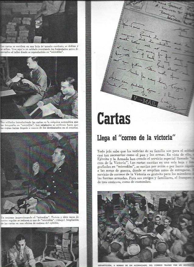 LAMINA 38612: Servicio de correo en la guerra