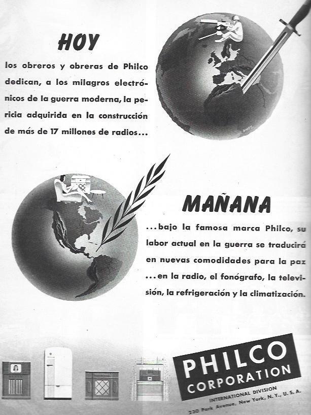 LAMINA 38611: Publicidad de Philco Corporation
