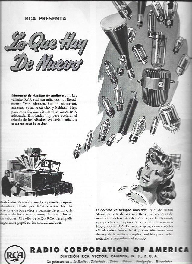 LAMINA 38597: Publicidad de Lo que hay de nuevo de RCA