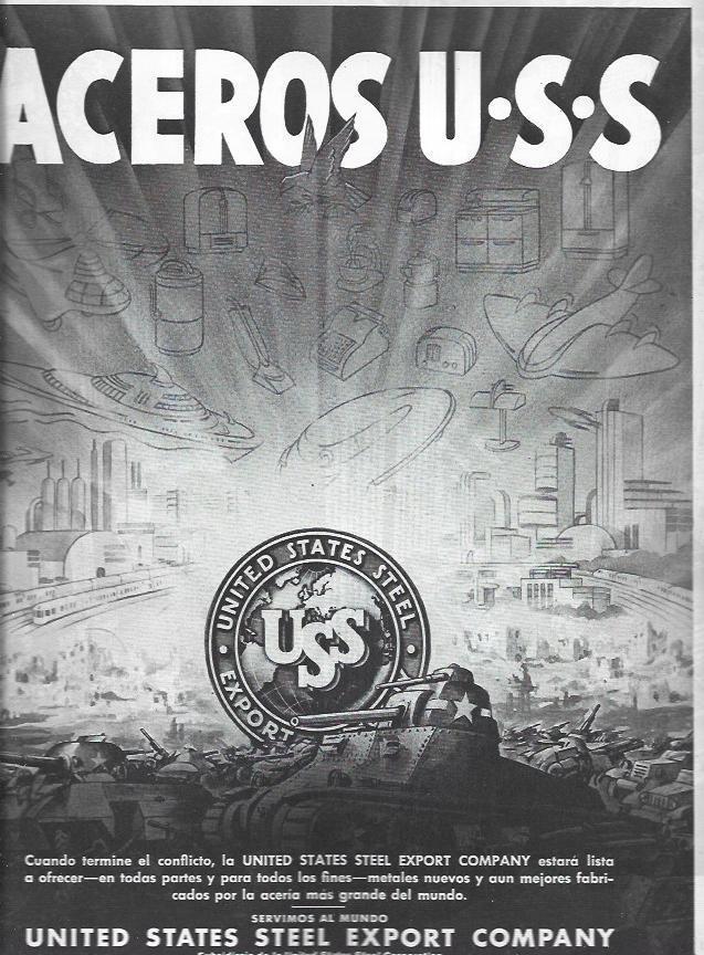 LAMINA 38601: Publicidad de Aceros USS