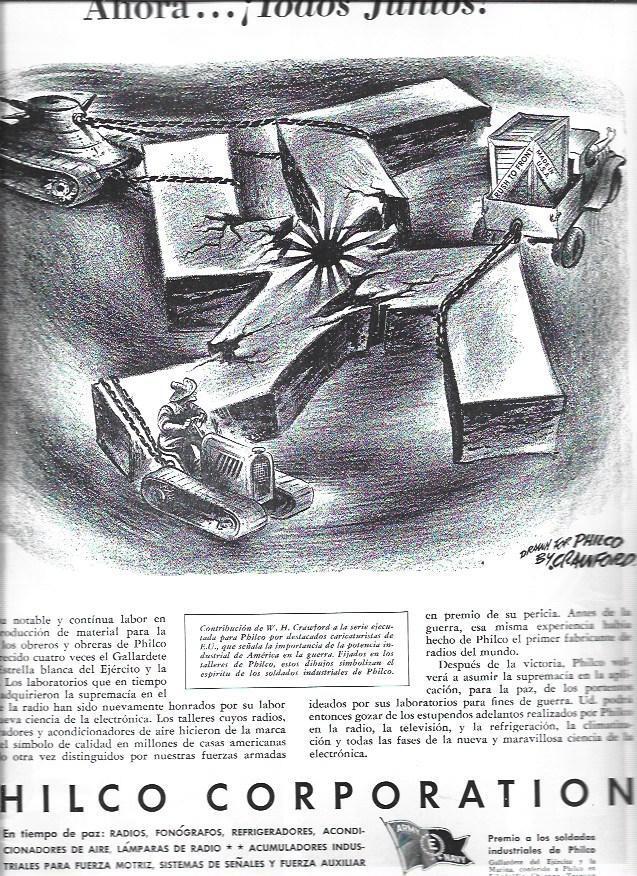 LAMINA 38418: Publicidad de Philco Corporation
