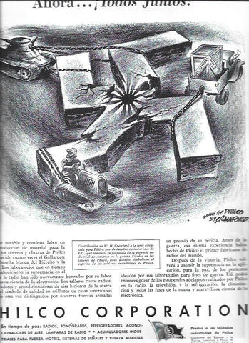 LAMINA 38418: Publicidad de Philco Corporation