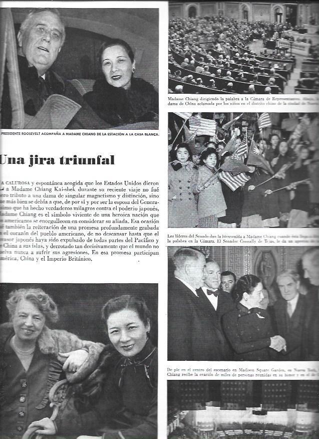 LAMINA 38417: Madame Chang en Estados Unidos