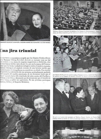 LAMINA 38417: Madame Chang en Estados Unidos
