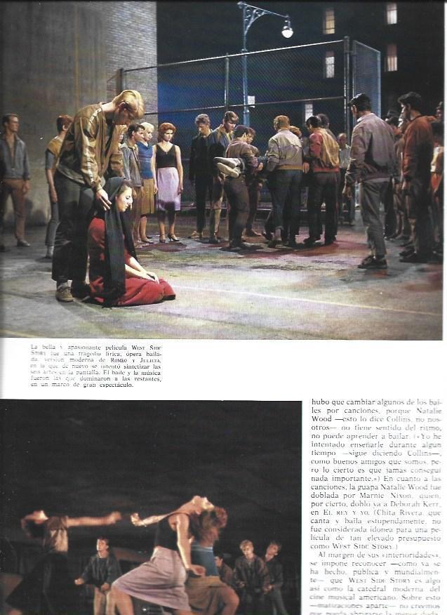 LAMINA 38229: Escenas de West Side Story