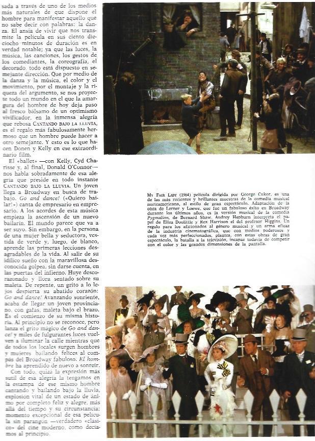 LAMINA 38223: Escena y rodaje de My fair lady