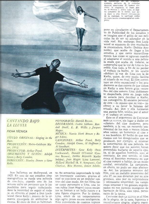 LAMINA 38222: Gene Kelly en Cantando bajo la lluvia