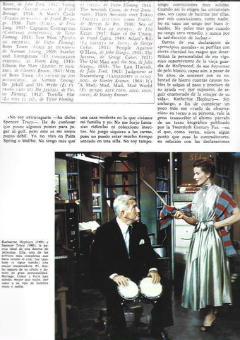 LAMINA 38278: Katherine Hepburn y Spencer Tracy 