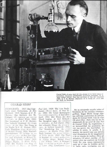 LAMINA 38269: Conrad Veidt