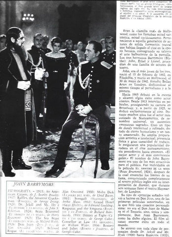 LAMINA 38255: John Barrymore en Rasputin y la Zarina