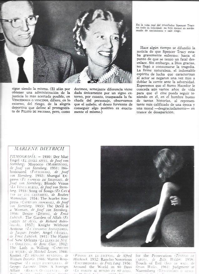 LAMINA 38279: Filmografia de Marlene Dietrich