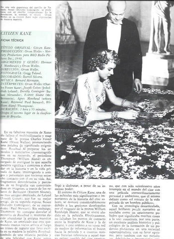 LAMINA 38210: Dorothy Comingore en Ciudadano Kane