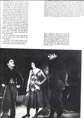 LAMINA 38157: Charles Chaplin en La Quimera del Oro