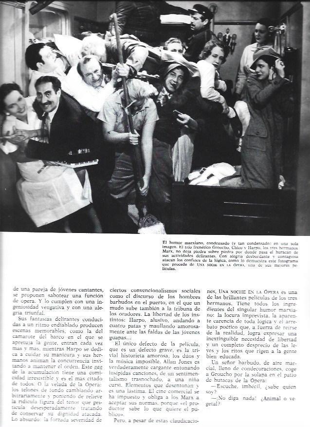 LAMINA 38204: Escena de Una noche en la opera de los hermanos Marx