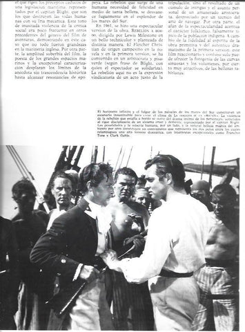 LAMINA 38201: Clark Gable en La tragedia de la Bounty