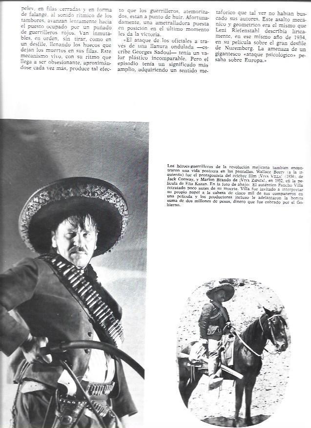 LAMINA 38200: Wallace Beery en Viva Villa y Pancho Villa