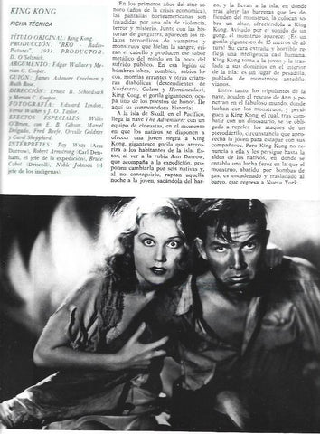 LAMINA 38194: Fay Wray en King Kong