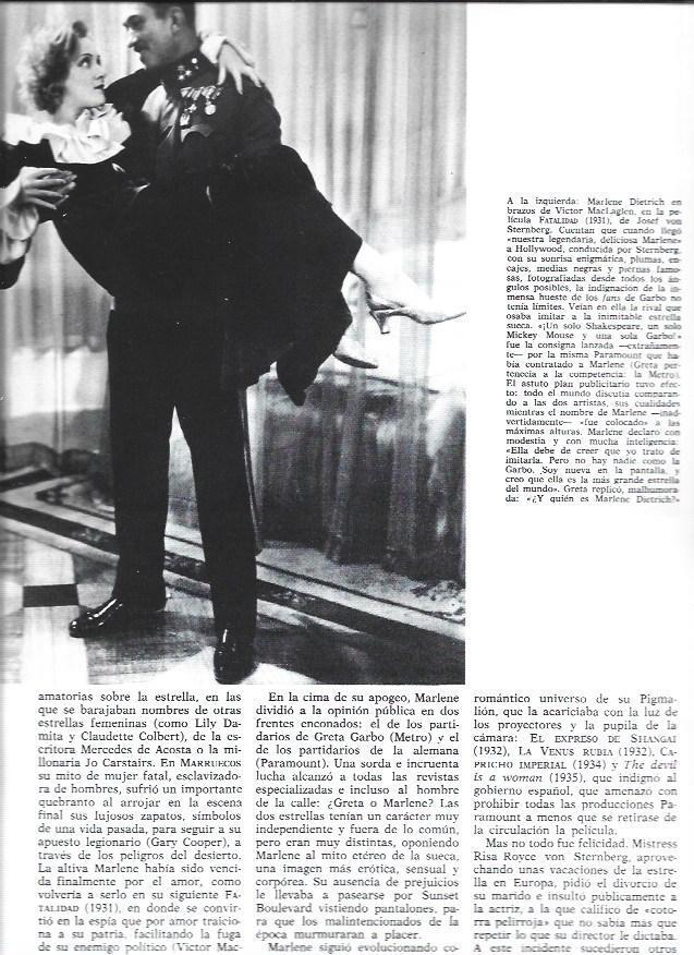 LAMINA 38280: Marlene Dietrich en Fatalidad