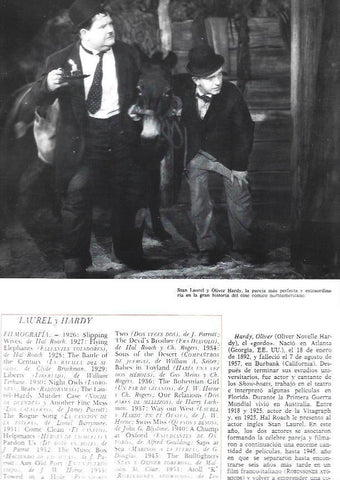 LAMINA 38282: Stan Laurely Oliver Hardy