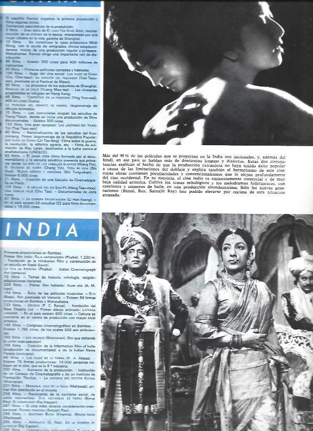 LAMINA 38380: Escenas de peliculas de China y de India