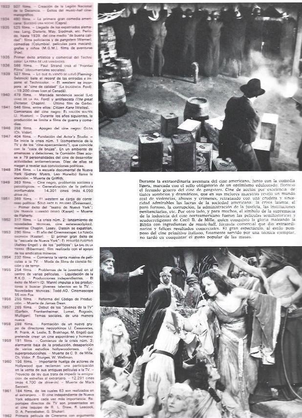 LAMINA 38375: Escenas de peliculas de gangsters e historicas