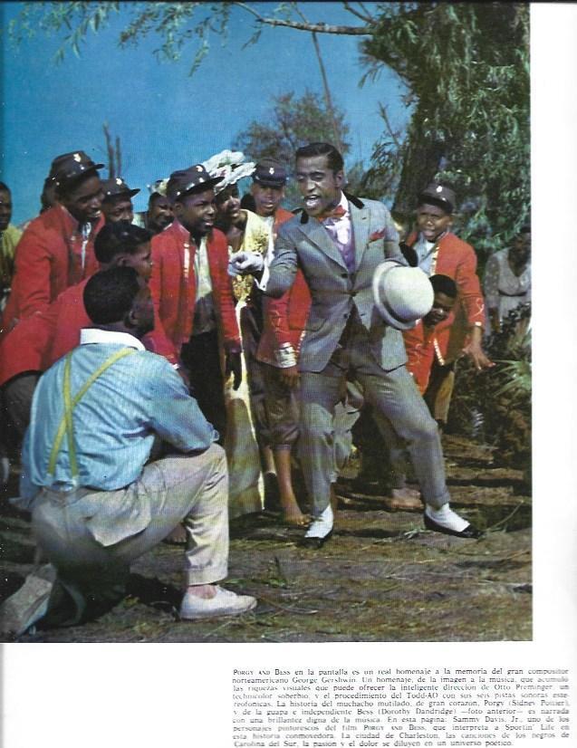 LAMINA 38382: Sidney Poitier en Porgy and Bess