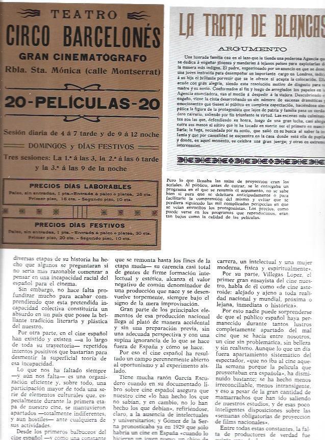 LAMINA 38357: Programas de cine 