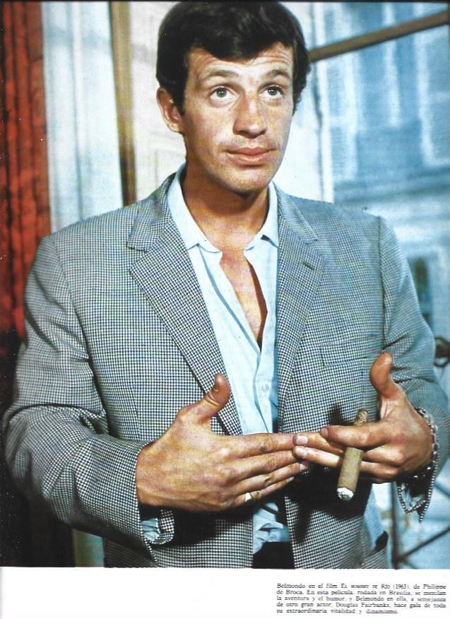 LAMINA 38352: Jean Paul Belmondo en El hombre de Rio