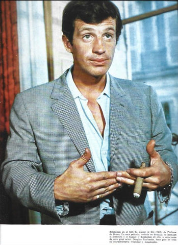 LAMINA 38352: Jean Paul Belmondo en El hombre de Rio