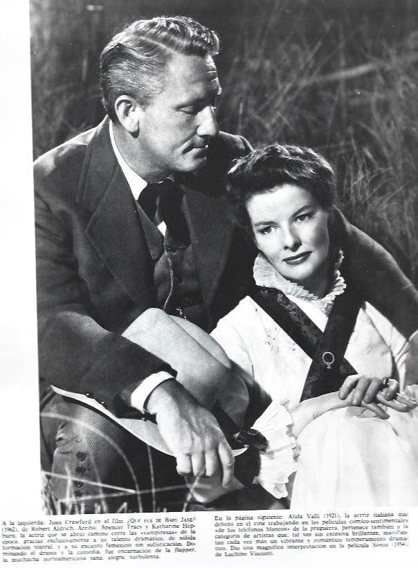 LAMINA 38384: Spencer Tracy y Katherine Hepburn 