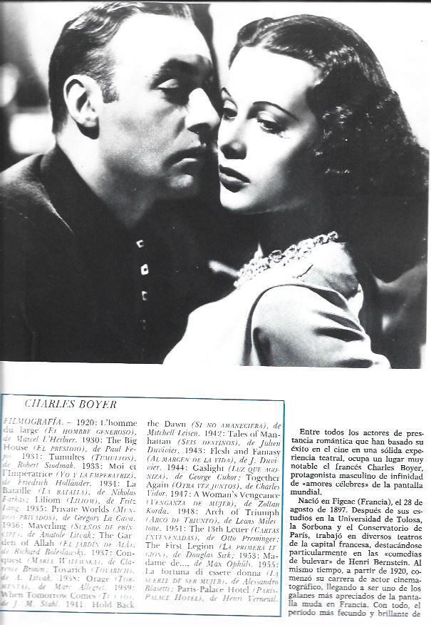 LAMINA 38385: Filmografia de Charles Boyer