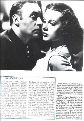 LAMINA 38385: Filmografia de Charles Boyer
