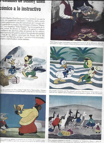 LAMINA 38406: Walt Disney y dibujo