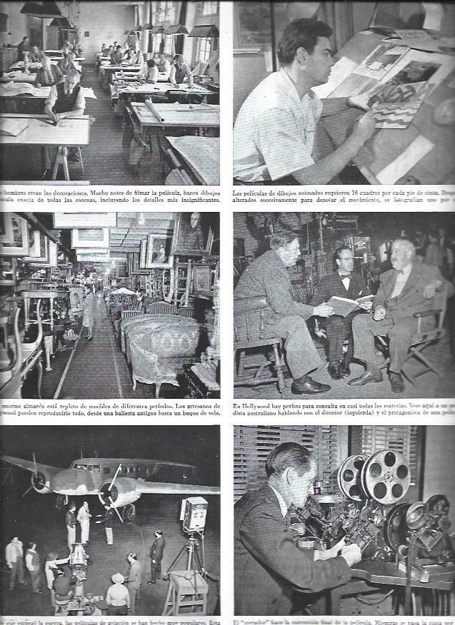 LAMINA 38405: Interior de los platos de Hollywood