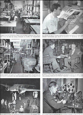 LAMINA 38405: Interior de los platos de Hollywood