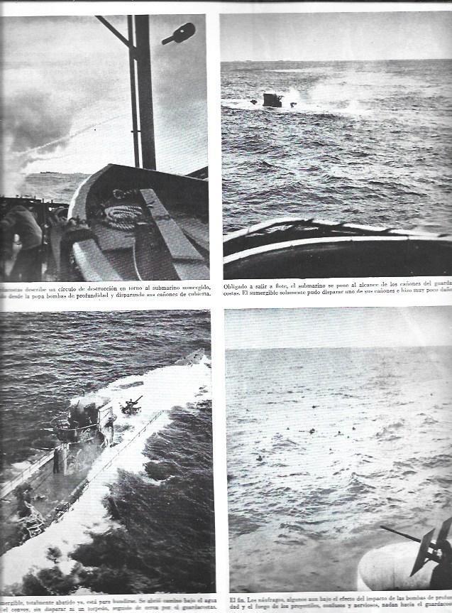 LAMINA 38403: Submarino enemigo