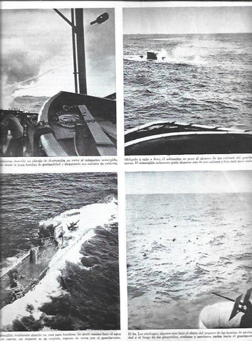 LAMINA 38403: Submarino enemigo
