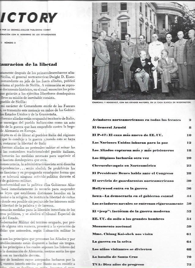LAMINA 38388: Churchill y Roosevelt en la Casa Blanca