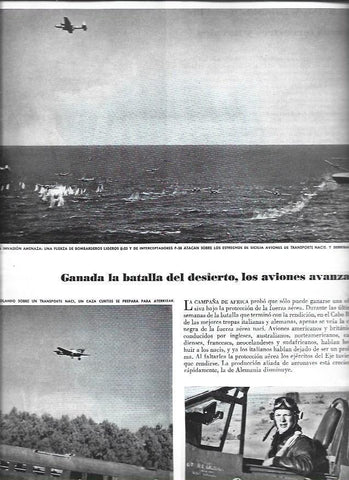 LAMINA 38390: Bombarderos B-25 en Sicilia