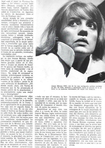 LAMINA 38351: Jeanne Moreau 