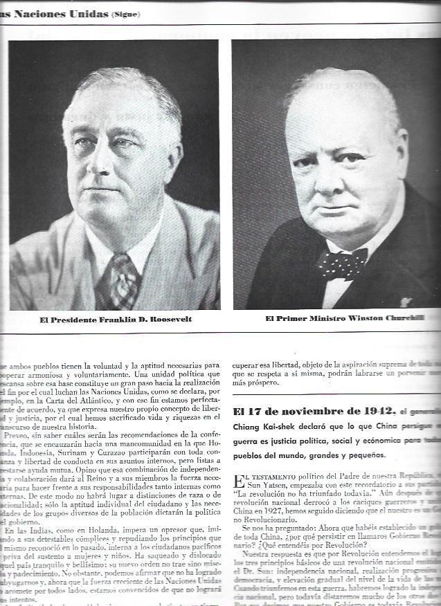 LAMINA 38394: Roosevelt y Churchill